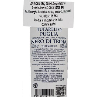Tufarello | Vin rosu 0.75l