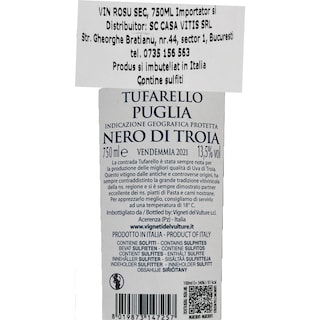 Tufarello | Vin rosu 0.75l