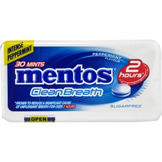 Mentos | Mini drajeuri mentolate, cu indulcitori 21g