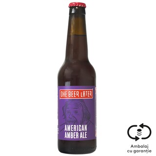 One beer later | Bere artizanala American Amber Ale 0.33L