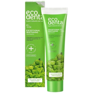 Ecodenta | Pasta de dinti pentru albire cu bergamot 100ml