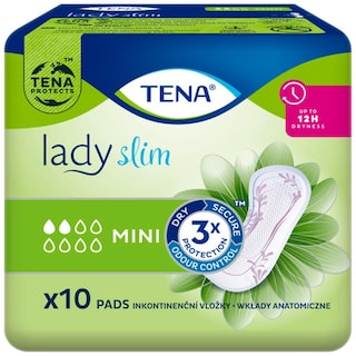 Tena | Lady | Absorbante incontinenta Lady Slim Mini, 10 bucati