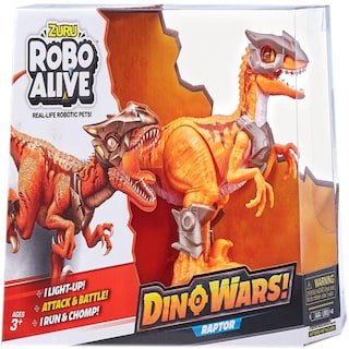 Zuru | Robo Alive | Jucarie interactiva Dino Wars Raptor