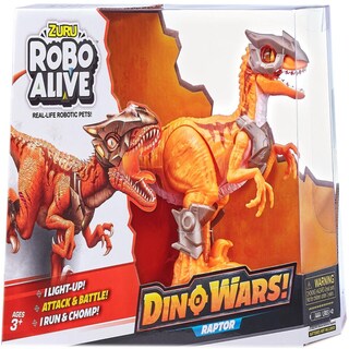 Zuru | Robo Alive | Jucarie interactiva Dino Wars Raptor
