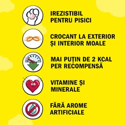 Dreamies | Hrana complementara cu vita pentru pisici adulte si pisoi 60g