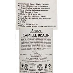 Domanie Camille | Vin alb Braun Riesling 0.75l