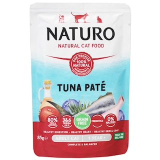 Naturo | Hrana umeda pentru pisici, cu ton 85g