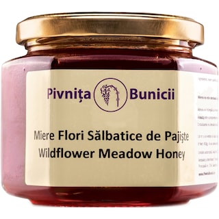 Pivnita Bunicii | Miere de flori salbatice si pajiste 450g