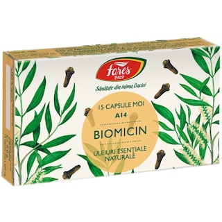 Fares | Biomicin (Antibiotic natural), A14, 15 capsule moi