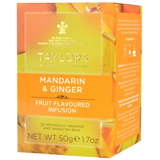 Taylors | Ceai cu mandarine si ghimbir 20x2.5g
