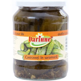 Darinne | Castraveti in saramura 6-9 cm 720ml