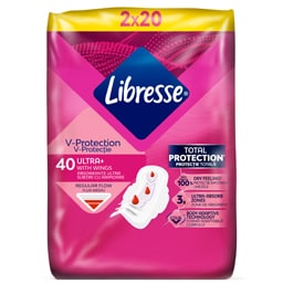 Libresse | Absorbante Ultra+ 40 bucati