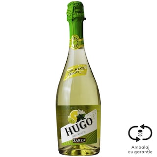 Cocktail efervescent cu suc de lamaie, menta si soc 0.75L