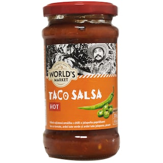 World's Market | Sos taco salsa hot 230g