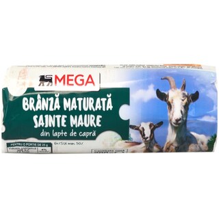 MEGA | Branza maturata Sainte Maure din lapte de capra 200g