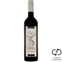 Livia | Vin rosu sec Feteasca Neagra 0.75L