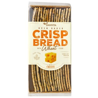 Danvita | Paine crocanta cu branza maturata 130g