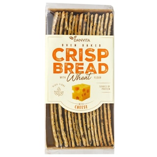 Danvita | Paine crocanta cu branza maturata 130g