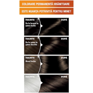 Garnier | Color Naturals | Vopsea pentru par 3 Saten Inchis