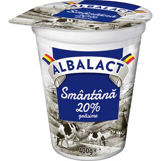 Albalact | Smantana 20% grasime 400g