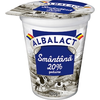 Albalact | Smantana 20% grasime 400g