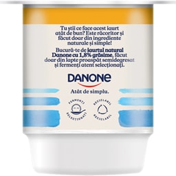 Danone | Iaurt natural 1.8% grasime 100g