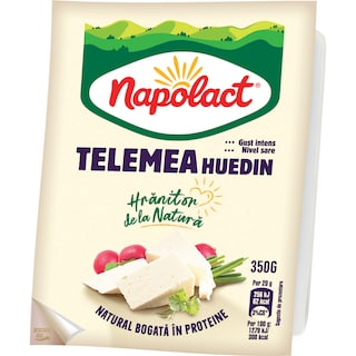 Napolact | Telemea Huedin din lapte de vaca 350g