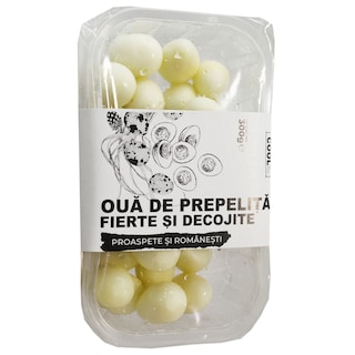 Taste Cool | Oua de prepelita fierte si descojite 300g