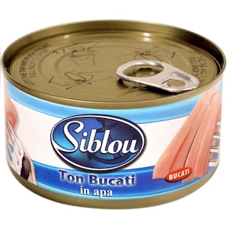 Siblou | Ton bucati in apa 185g