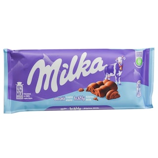 Milka | Bubbly | Ciocolata aerata cu lapte 90g