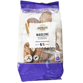 World's Market | Madlene cu bucatele de ciocolata 10x25g