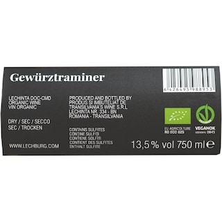 Lechburg | Vin alb Geurztraminer 0.75L