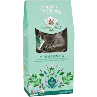 English Tea Shop | Ceai verde cu menta pyramid eco 30g