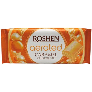 Roshen | Ciocolata cu caramel aerata 80g