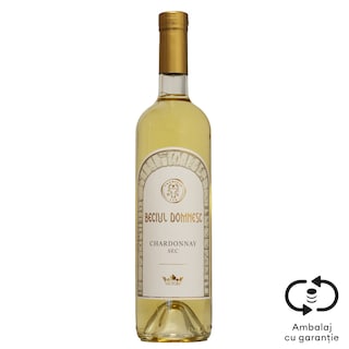 Beciul Domnesc | Vin alb sec Chardonnay 0.75L