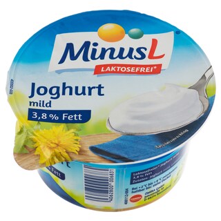 Omira | Minus L | Iaurt probiotic fara lactoza cu 3.8% grasime 150g