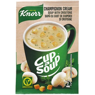 Knorr | Cup a Soup | Supa de ciuperci cu crutoane 15g