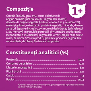 Whiskas | Hrana uscata pentru pisici sterilizate, cu pui 800g