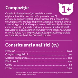 Whiskas | Hrana uscata pentru pisici sterilizate, cu pui 800g