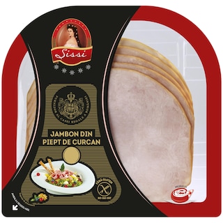 Sissi | Jambon din piept de curcan feliat 170g