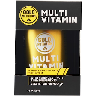 Gold Nutrition | Supliment alimentar vitamine si minerale, 60 capsule