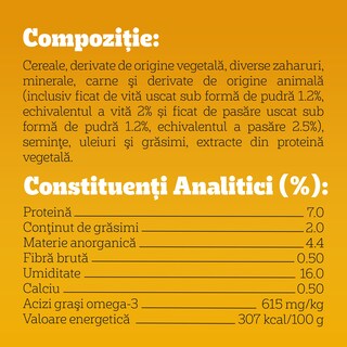 Pedigree | Jumbone | HraNa complementara pentru caini, cu aroma de vita si pasare, 4 buc, 160g