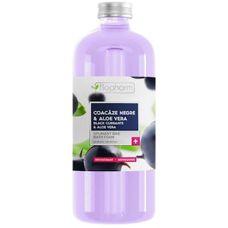 Flopharm | Spumant baie coacaze negre si aloe vera 1L