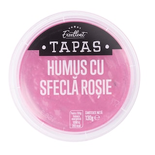 Excellent | Tapas | Humus cu sfecla rosie 130g