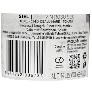 Siel | Vin rosu sec 0.75L