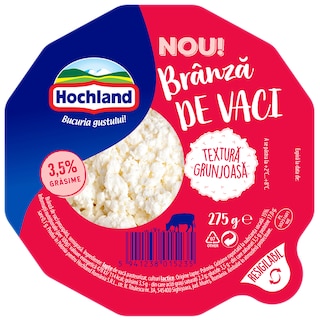 Hochland | Branza de vaci textura grunjoasa 275g
