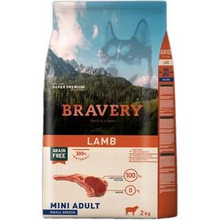 Bravery | Hrana uscata Lamb Mini Adult 2kg