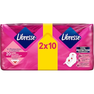 Libresse | Absorbante Ultra Normal Duo, 20 bucati