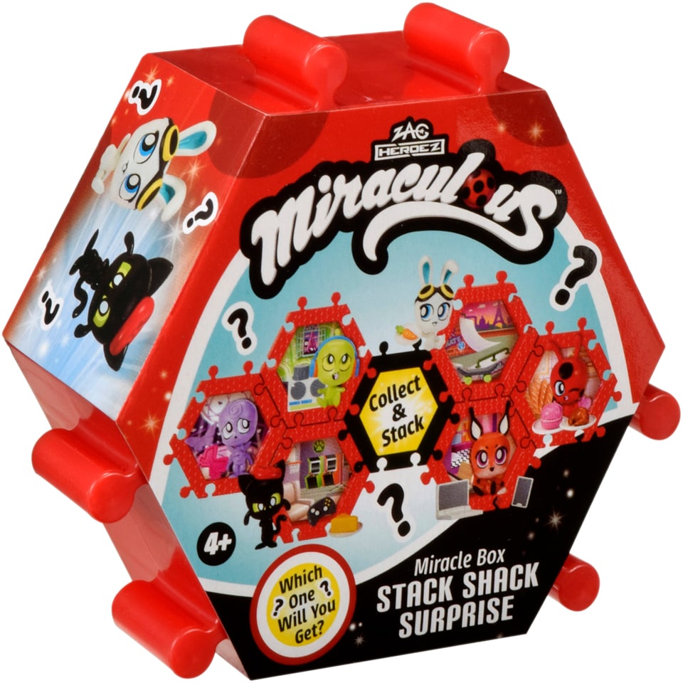 Miraculous | Set figurina surpriza, Miraculous, Kwami Stack Shack