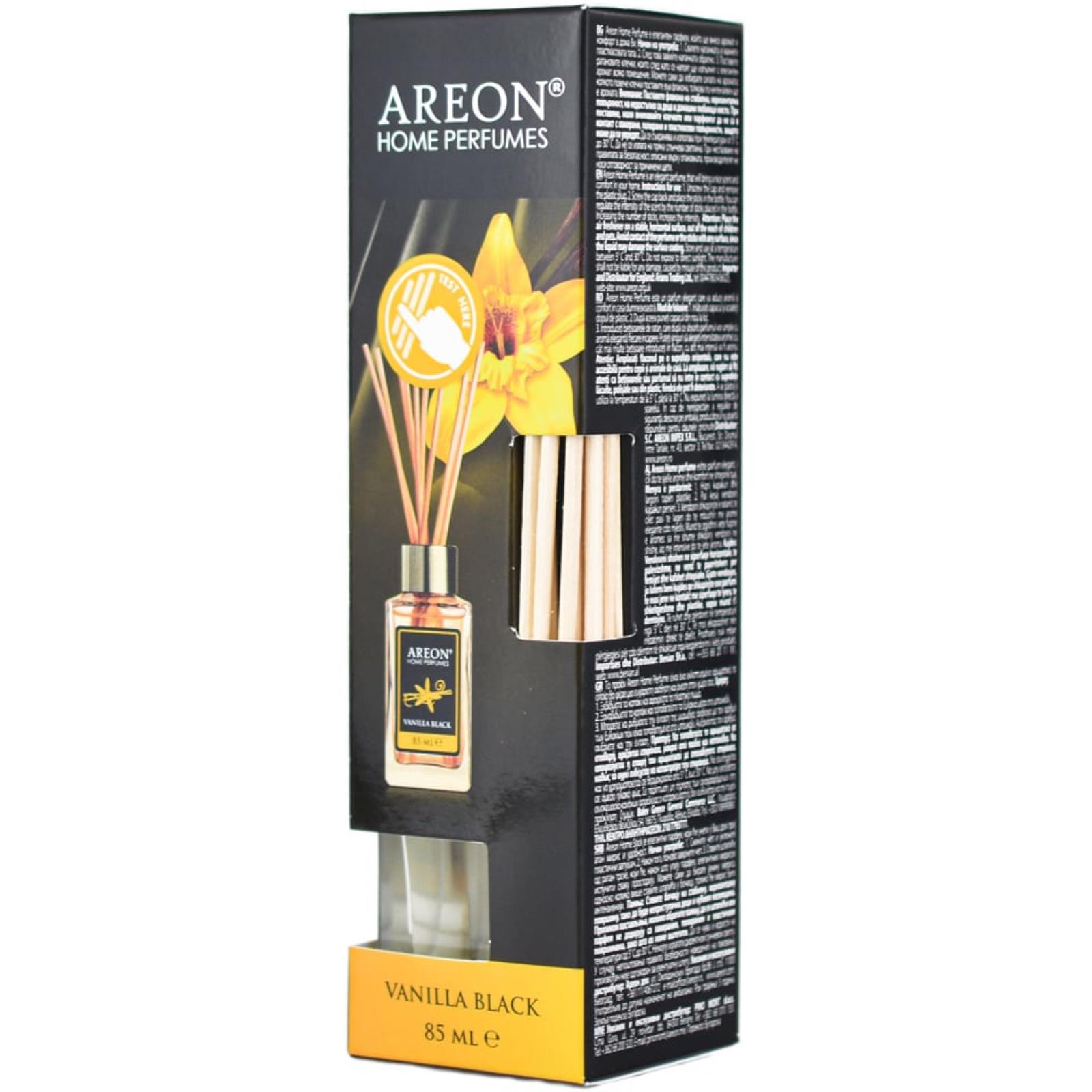 Areon Reed Diffuser Areon | Home Parfume | Odorizant reed diffuser Vanilla Black 85ml ...